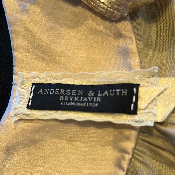 Andersen & Lauth Tan Sequin Embellished Tank Top - Picture 2 of 9